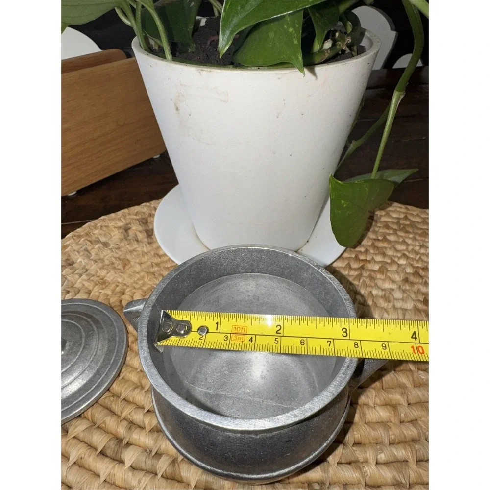 Wilton Armetale Mini‎ Bean Pot Soup Pot Vintage Pewter With Lid